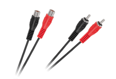 shumee Kabel 2 x RCA zástrčka - 2 x RCA zásuvka 3m