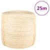 Vidaxl Provaz 100% sisal 8 mm 25 m