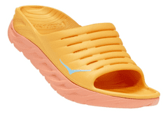 Hoka One One Recovery Slides Unisex, 42 2/3 EU, M9W11, Pantofle, Sandály, Amber Yellow/Shell Coral, Žlutá, 1134527-AYSC