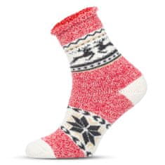 Aleszale 6x dámské vlněné teplé tlusté ponožky ALPAKA 39-42
