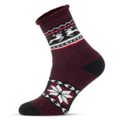 Aleszale 3x dámské vlněné teplé tlusté ponožky ALPAKA 39-42