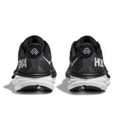Hoka One One CLIFTON 9 WIDE Running shoes pro muže, 44 2/3 EU, US10.5, Běžecké boty, Black/White, Černá, 1132210-BWHT