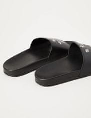 Adidas ADILETTE SLIDES Unisex, 44 2/3 EU, US10.5, Pantofle, Sandály, Black/White, Černá, H02888