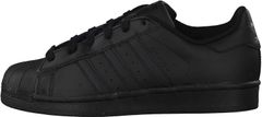 Adidas Superstar Foundation Shoes pro děti, 36 EU, US4Y, Boty, tenisky, Core Black, Černá, B25724