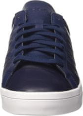 Adidas COURTVANTAGE SHOES pro muže, 40 2/3 EU, US7.5, Boty, tenisky, Navy/White, Modrá, BZ0443