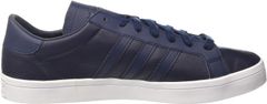 Adidas COURTVANTAGE SHOES pro muže, 40 2/3 EU, US7.5, Boty, tenisky, Navy/White, Modrá, BZ0443