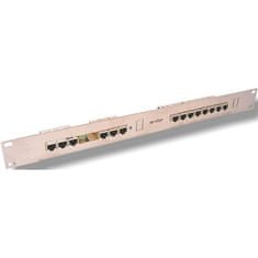 W-STAR W-star Police pro 2ks Power Panel 8 port nebo 4ks 3 port do 19" rack, WSDR19PWP8