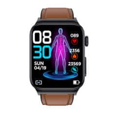 Smartwatch Cardio One brown