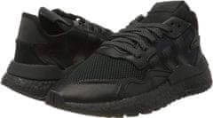 Adidas NITE JOGGER SHOES pro muže, 44 EU, US10, Boty, tenisky, Black, Černá, FV1277