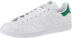 Adidas STAN SMITH SHOES Unisex, 41 1/3 EU, US8, Boty, tenisky, White/Green, Bílá, M20324