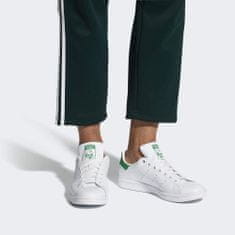 Adidas STAN SMITH SHOES Unisex, 41 1/3 EU, US8, Boty, tenisky, White/Green, Bílá, M20324