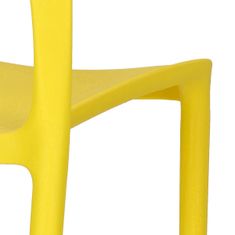 Intesi Židle Flexi žlutá