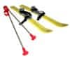 Dětské lyže BABY SKI 90 cm kluzky žluté