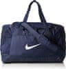 Nike Club Team Football Duffel Bag Unisex, ONE SIZE, Sportovní taška, cestovní taška, Midnight Navy/White, Modrá, BA5193-410