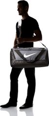 Nike Brasilia Training Medium Duffel Bag Unisex, ONE SIZE, Sportovní taška, cestovní taška, Flint Grey/Black/White, Šedá, BA5955-026