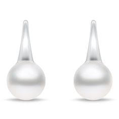 Brilio Silver Stříbrné perlové náušnice EA938W
