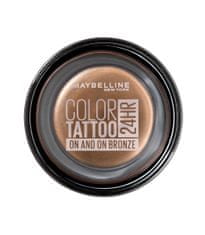 Maybelline color tattoo 24hr krémové oční stíny 35 one and one bronze 4ml