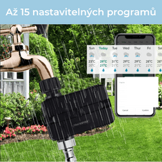 BOT Chytrý regulační ventil na zahradní hadici WiFi Tuya