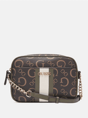 Guess Dámská kabelka, crossbody Fredericksburg hnědá