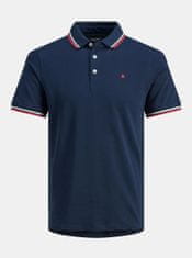 Jack&Jones Tmavě modré polo tričko Jack & Jones Paulos XXL