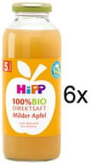 HiPP 100 % BIO JUICE Jablečná šťáva, 6 x 330 ml, od uk. 4.měsíce