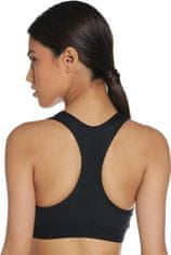 Nike Swoosh Sports Bra pro ženy, XL, Sportovní podprsenka, Black/White, Černá, BV3900-010