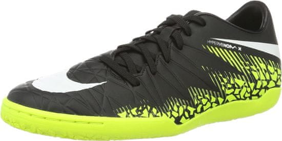 Nike HYPERVENOM PHELON II IC FOOTBALL SHOES Unisex, 44 EU, US10, Kopačky , Black/White/Volt, Černá, 749898-017