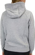 Nike Sportswear Essential Full Zip Fleece Hoodie pro ženy, M, Mikina rozepínací, Dark Grey Heather/White, Šedá, BV4122-063