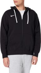 Nike Park Fleece Full Zip Hoodie pro muže, L, Mikina rozepínací, Black/White, Černá, CW6887-010