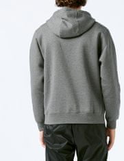 Nike Park Fleece Full Zip Hoodie pro muže, XL, Mikina rozepínací, Charcoal Heather/White, Šedá, CW6887-071