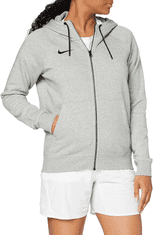 Nike Park Fleece Full Zip Hoodie pro ženy, S, Mikina rozepínací, Dark Grey Heather/Black, Šedá, CW6955-063