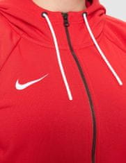 Nike Park Fleece Full Zip Hoodie pro ženy, XS, Mikina rozepínací, University Red/White, Červená, CW6955-657