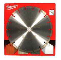 shumee MILWAUKEE SEGMENTOVANÝ DIAMANTOVÝ DISK DU 230 x 22,2 mm