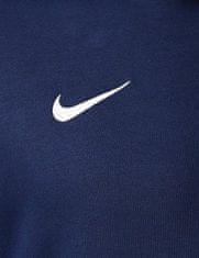 Nike Park Fleece Hoody pro muže, M, Mikina, Obsidian Blue/White, Modrá, CW6894-451