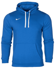 Nike Park Fleece Hoody pro muže, L, Mikina, Royal Blue/White, Modrá, CW6894-463