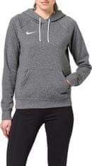 Nike Park Fleece Hoody pro ženy, XS, Mikina, Charcoal Heather/White, Šedá, CW6957-071