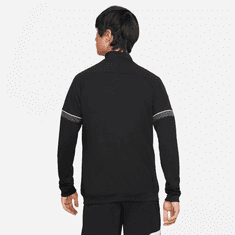 Nike Dri-FIT Academy Knit Jacket pro muže, L, Mikina, Sportovní bunda, Black/White/Anthracite/White, Černá, CW6113-014