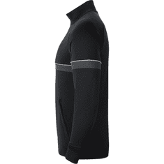 Nike Dri-FIT Academy Knit Jacket pro muže, L, Mikina, Sportovní bunda, Black/White/Anthracite/White, Černá, CW6113-014