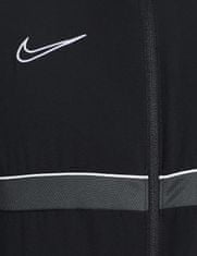 Nike Dri-FIT Academy Woven Jacket pro muže, L, Mikina, Sportovní bunda, Black/White/Anthracite/White, Černá, CW6118-014