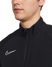 Nike Dri-FIT Academy Woven Jacket pro muže, L, Mikina, Sportovní bunda, Black/White/Anthracite/White, Černá, CW6118-014