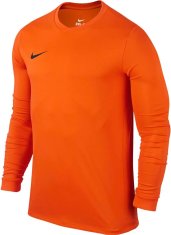 Nike PARK VI JSY Long Sleeve Jersey pro muže, S, Dres, Safety Orange/Black, Oranžová, 725884-815