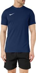 Nike Dri-FIT Park VII Short Sleeve Jersey pro muže, L, Dres, Midnight Navy/White, Modrá, BV6708-410