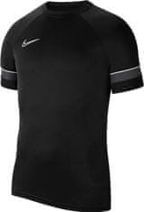 Nike Dri-FIT Academy Short Sleeve Soccer T-Shirt pro muže, S, Tričko, Black/White/Anthracite/White, Černá, CW6101-014