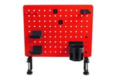 Value Děrovaná deska (pegboard) pro kancelář / hráče, červená (17.99.0099)