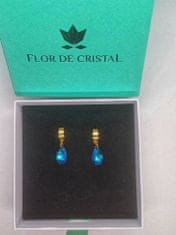 Flor de Cristal Náušnice Gota - Náušnice s krystaly