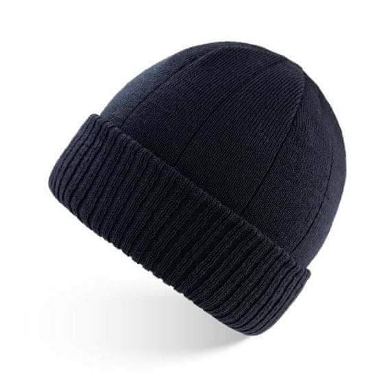 PAOLO PERUZZI Pánská zimní čepice Navy Blue Beanie od Paolo Peruzzi