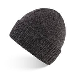 PAOLO PERUZZI Pánská zimní čepice Grey Beanie 