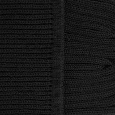 PAOLO PERUZZI Pánská zimní čepice Black Beanie