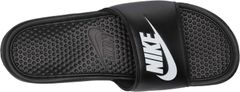 Nike BENASSI JDI SLIDES Unisex, 41 EU, US8, Pantofle, Sandály, Black/White, Černá, 343880-090