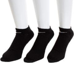 Nike Everyday Cushioned Socks Unisex, S, Ponožky, Black/White, Černá, SX7673-010